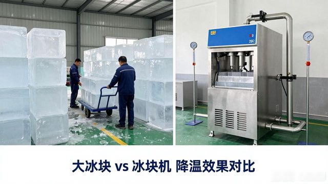 大冰块和冰块机哪个更划算_金牛车间防暑降温大冰块_车间大冰块降温效果怎么样